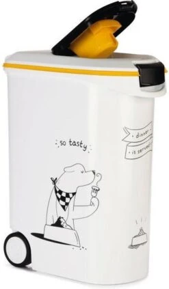 Curver Voercontainer Hond So Tasty - Hondenvoerbewaarbak - 54 L - 50 X 28 X 60,5 Cm -Dieren Product Winkel 701x1200 1