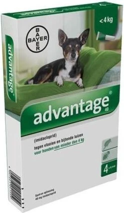 Bayer Anti Vlooienmiddel Advantage 400 25 - 40 Kg - 4 Pipetten -Dieren Product Winkel 703x1200 3
