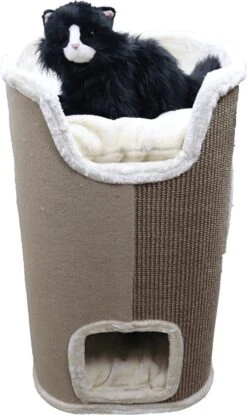 Krab/klimmeubel 2 Gaats 75cm Taup/b -Dieren Product Winkel 714x1200 1