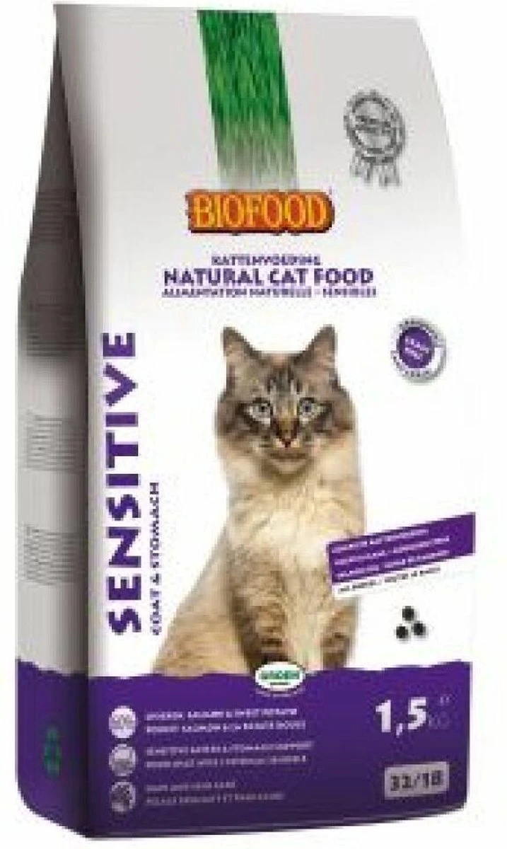 BF Petfood Kattenvoer Premium Sensitive Vacht - Maag 10 Kg 1 BF Petfood Kattenvoer Premium Sensitive Vacht - Maag 10 Kg