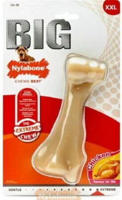 Nylabone Big Chew Kauwbot - Kipsmaak - Hond Zwaarder Dan 23 Kg -Dieren Product Winkel 733x1200 6