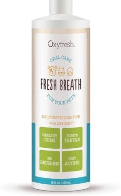 OxyFresh Pet Mondwater Hond En Kat. Helpt Tegen Tandsteen, Plak En Vieze Ademgeurtjes -Dieren Product Winkel 742x1200
