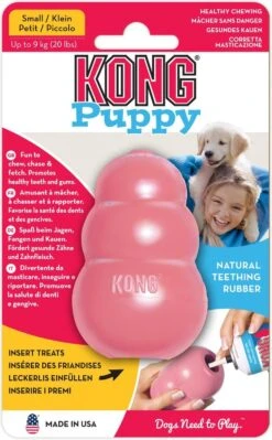 Kong Puppy - Kauwbot Hondenspeelgoed Small - Kauwbot - 85mm X 42mm - Groen/Wit -Dieren Product Winkel 742x1200 4