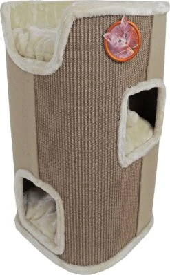 Krab/klimmeubel 2 Gaats 75cm Taup/b -Dieren Product Winkel 745x1200