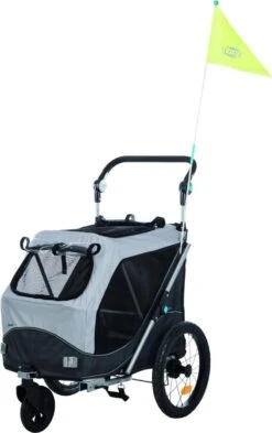 Trixie Hondenfietskar Opvouwbaar Grijs 90 X 63 X 95 Cm -Dieren Product Winkel 755x1200 2
