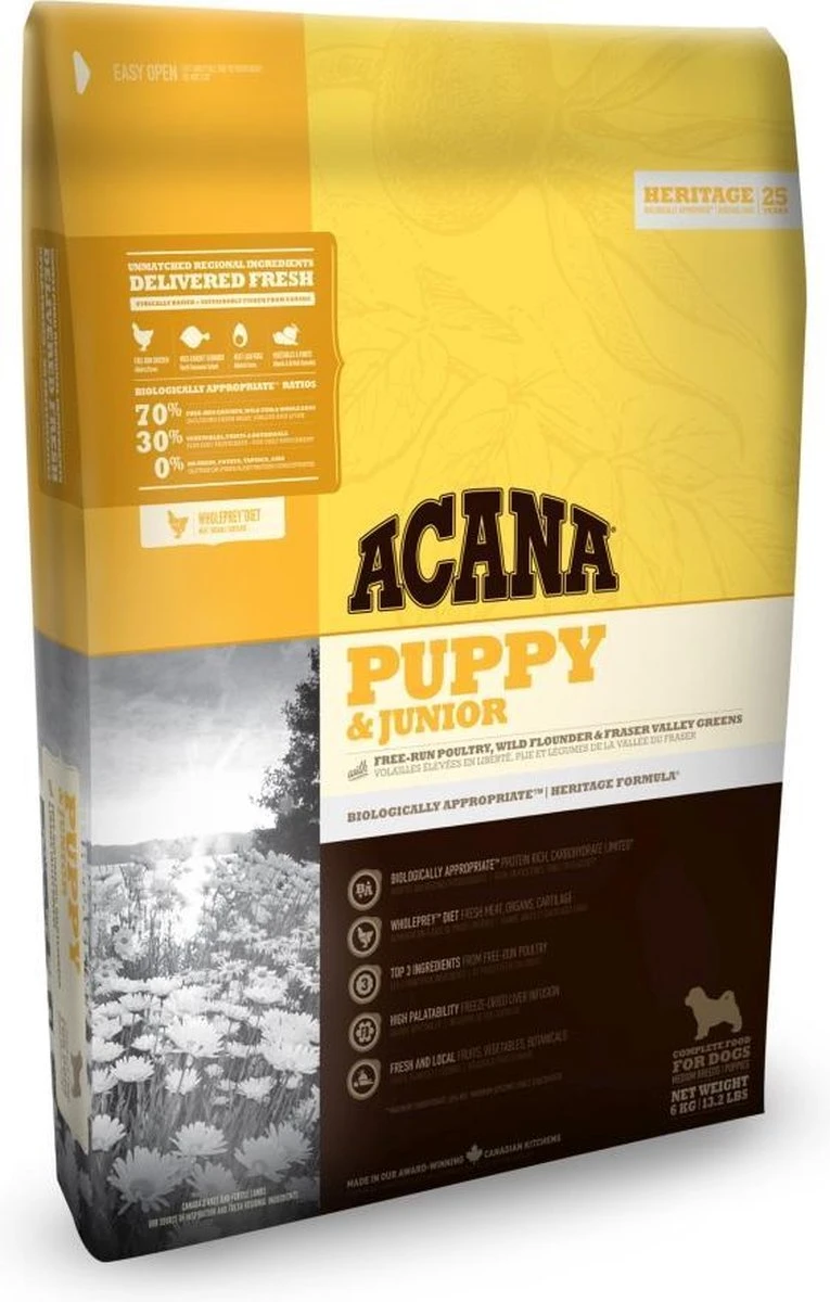 Acana Heritage Puppy Junior 14 Acana Heritage Puppy Junior - Afbeelding 14