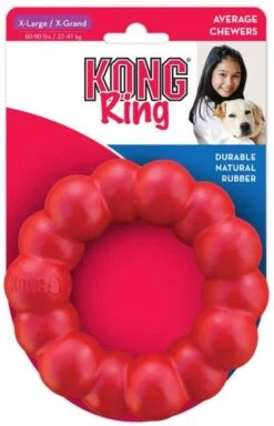 Kong Ring Rood 11x11x3 Cm - Medium/Large -Dieren Product Winkel 772x1200 1