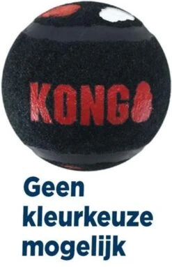 KONG Signature Speelballen S - Steviger Dan Tennisballen - Niet Schurend Materiaal - Speelbal Voor Honden - 3 Stuks -Dieren Product Winkel 774x1200 9
