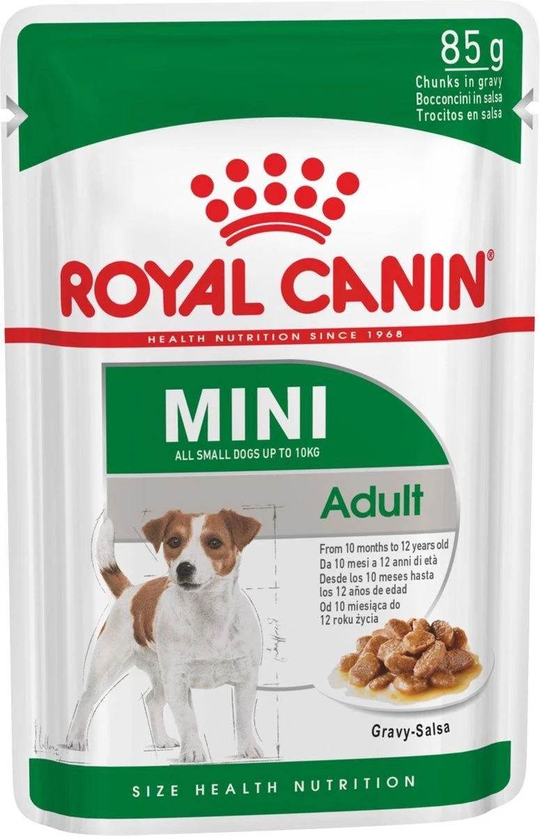 Royal Canin Shn Mini Adult Pouch - Hondenvoer - 12 X 85 G 8 Royal Canin Shn Mini Adult Pouch - Hondenvoer - 12 X 85 G - Afbeelding 8