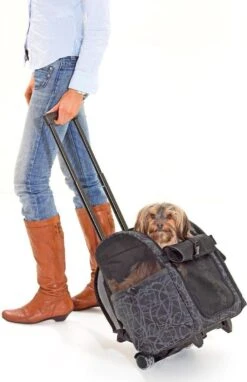 Flamingo - Hondenbuggy Smart City - Zwart - 32 X 29 X 52 Cm -Dieren Product Winkel 775x1200 9