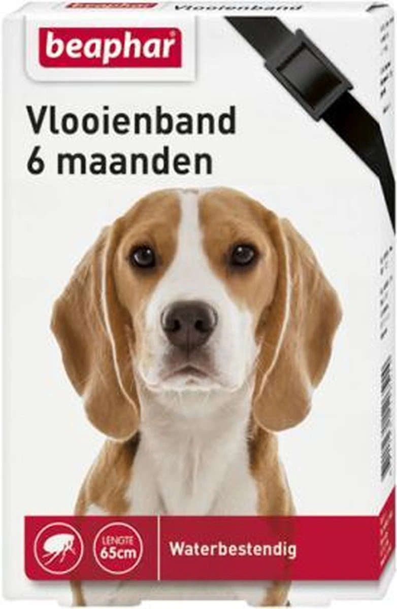 Beaphar Vlooienband Hond - Zwart - 1 Stuk 8 Beaphar Vlooienband Hond - Zwart - 1 Stuk - Afbeelding 8