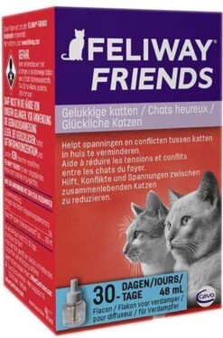Feliway Friends - Navulling - 1 X 48 Ml - Anti-conflict Voor Katten -Dieren Product Winkel 791x1200 1