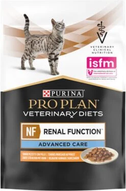 Purina Pro Plan VD NF Renal Function Kat Pouch Kip - 10 X 85 G