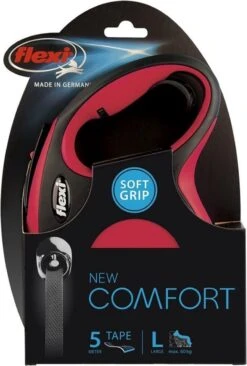 Flexi New Comfort Tape - Hondenriem - Rood - L - 5 M -Dieren Product Winkel 810x1200 3
