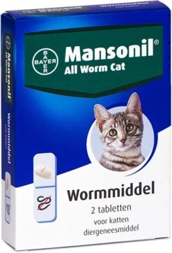 Mansonil All Worm Cat Ontworming - Kat - 2 Tabletten 18 Mansonil All Worm Cat Ontworming - Kat - 2 Tabletten -Dieren Product Winkel 818x1200 1