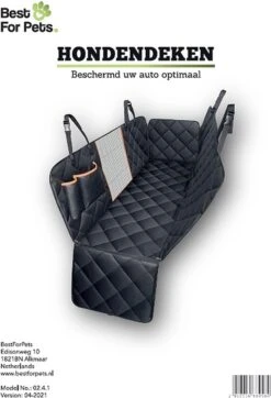 Merkloos Luxe Hondendeken Achterbank En Kofferbak - Hondendeken Auto - Waterdicht - Geschikt Voor In De Wasmachine - Dierenproducten - Hondenaccessoires - 137 X 147 Cm -Dieren Product Winkel 819x1200 3