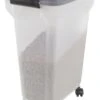 Iris Ohyama Air Tight Food Container ATS-M - Kunststof- 20 Liter - Transparant/Grijs - Met Schepje