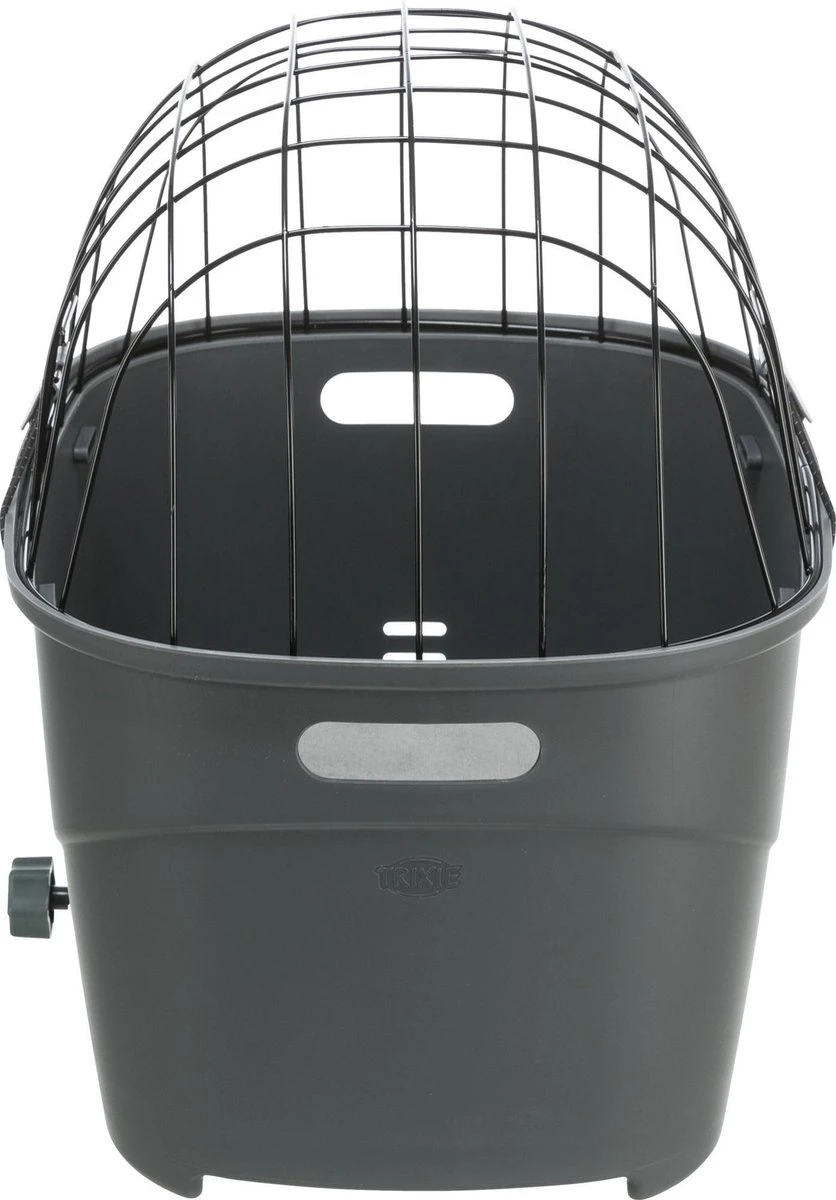 Trixie Fietsmand Voor Bagagedrager Met Draadkoepel Kunststof Grijs (46X36X47 CM) 15 Trixie Fietsmand Voor Bagagedrager Met Draadkoepel Kunststof Grijs (46X36X47 CM) - Afbeelding 15