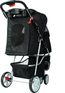 Cabino Inklapbare Hondenbuggy Lars - Zwart -Dieren Product Winkel 839x1200 3