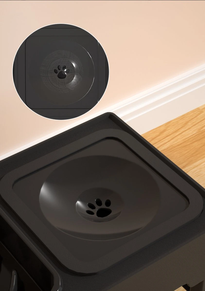 Voerbak Hond - Anti Schrokbak Hond - In Hoogte Verstelbaar - Hondenvoerbak - Voerbak Hond Met Standaard - Voerbak Dubbel - Drinkbak Hond - Honden - Kattenbak - Slow Feeder - Hond - Kat - Hondenmand - Hondenvoer - Kattenvoer - Zwart 2 Voerbak Hond - Anti Schrokbak Hond - In Hoogte Verstelbaar - Hondenvoerbak - Voerbak Hond Met Standaard - Voerbak Dubbel - Drinkbak Hond - Honden - Kattenbak - Slow Feeder - Hond - Kat - Hondenmand - Hondenvoer - Kattenvoer - Zwart - Afbeelding 2