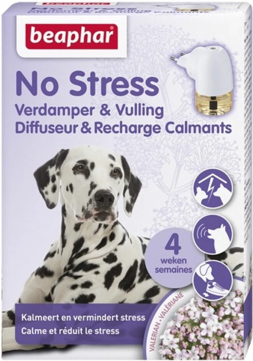 Beaphar No Stress Verdamper Hond + Navulling 1 Beaphar No Stress Verdamper Hond + Navulling