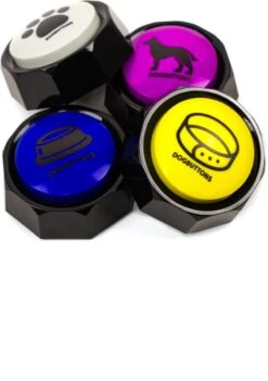 Dogbuttons® – PETIFY PREMIUM Praatknoppen –4 Stuks - Praatknop – Hond – Opneembare Knoppen – Hond Praten – Hondentraining – Praatknoppen – Dog Button – Hondenknop – Huisdier – Honden Speelgoed Intelligentie – Praten Met Hond – Laat Uw Hond Spreken! -Dieren Product Winkel 844x1200 9