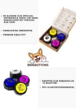 Merkloos Dogbuttons® – PETIFY PREMIUM Praatknoppen - 4stuks – Praatknop – Hond – Opneembare Knoppen – Hond Praten – Hondentraining – Praatknoppen – Dog Button – Hondenknop – Huisdier – Honden Speelgoed Intelligentie – Praten Met Hond – Laat Uw Hond Spreken! 10 Merkloos Dogbuttons® – PETIFY PREMIUM Praatknoppen - 4stuks – Praatknop – Hond – Opneembare Knoppen – Hond Praten – Hondentraining – Praatknoppen – Dog Button – Hondenknop – Huisdier – Honden Speelgoed Intelligentie – Praten Met Hond – Laat Uw Hond Spreken! -Dieren Product Winkel 848x1200 6