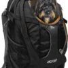 Hondenrugzak Voor Kleine Honden Met Diverse Opbergvakken - Voor Honden Tot 11 Kg - Kurgo G-train K9 - 33x53x25cm - Black