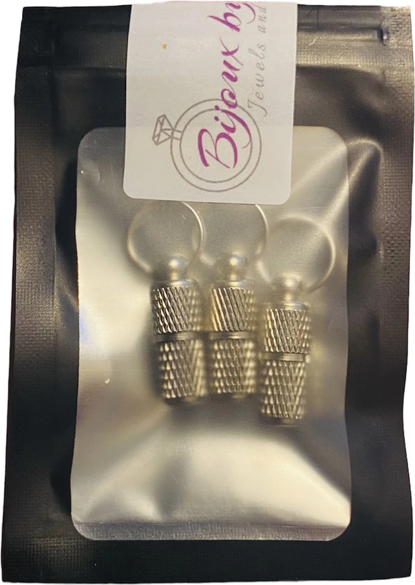 Bijoux By Ive - Bijoux Voor Uw Huisdier - Huisdieren ID Kokertje - Adreskoker - Hond - Kat - 3 Stuks 3 Bijoux By Ive - Bijoux Voor Uw Huisdier - Huisdieren ID Kokertje - Adreskoker - Hond - Kat - 3 Stuks - Afbeelding 3