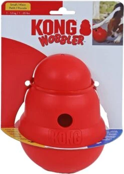 Kong Wobbler - Hondenspeelgoed - Rood - S - 15 X 11 Cm -Dieren Product Winkel 855x1200 9