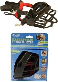 Company Of Animals Baskerville Ultra Muzzle - Muilkorf - Maat 3 (M) - Zwart -Dieren Product Winkel 856x1200 3