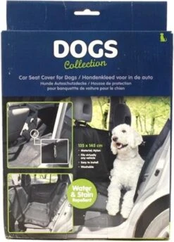 Dogs Collection- Achterbankbeschermhoes - 135 X 145