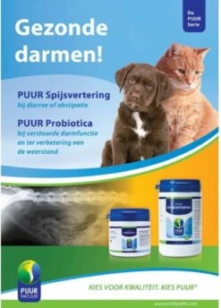 Puur Natuur Voedingssupplement Puur Probiotica - 50 Gr -Dieren Product Winkel 861x1200 6