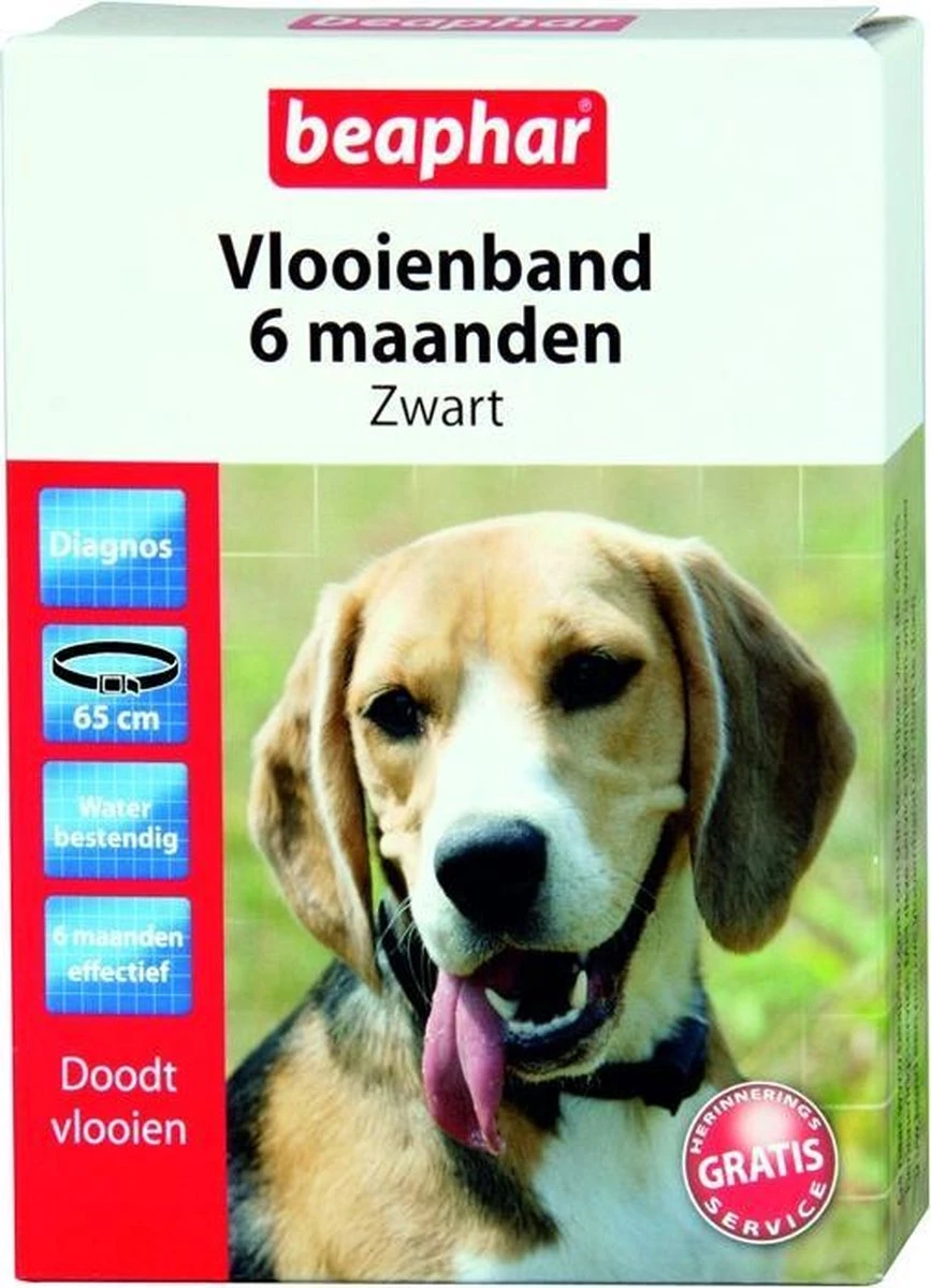 Beaphar Vlooienband Hond - Zwart - 1 Stuk 6 Beaphar Vlooienband Hond - Zwart - 1 Stuk - Afbeelding 6