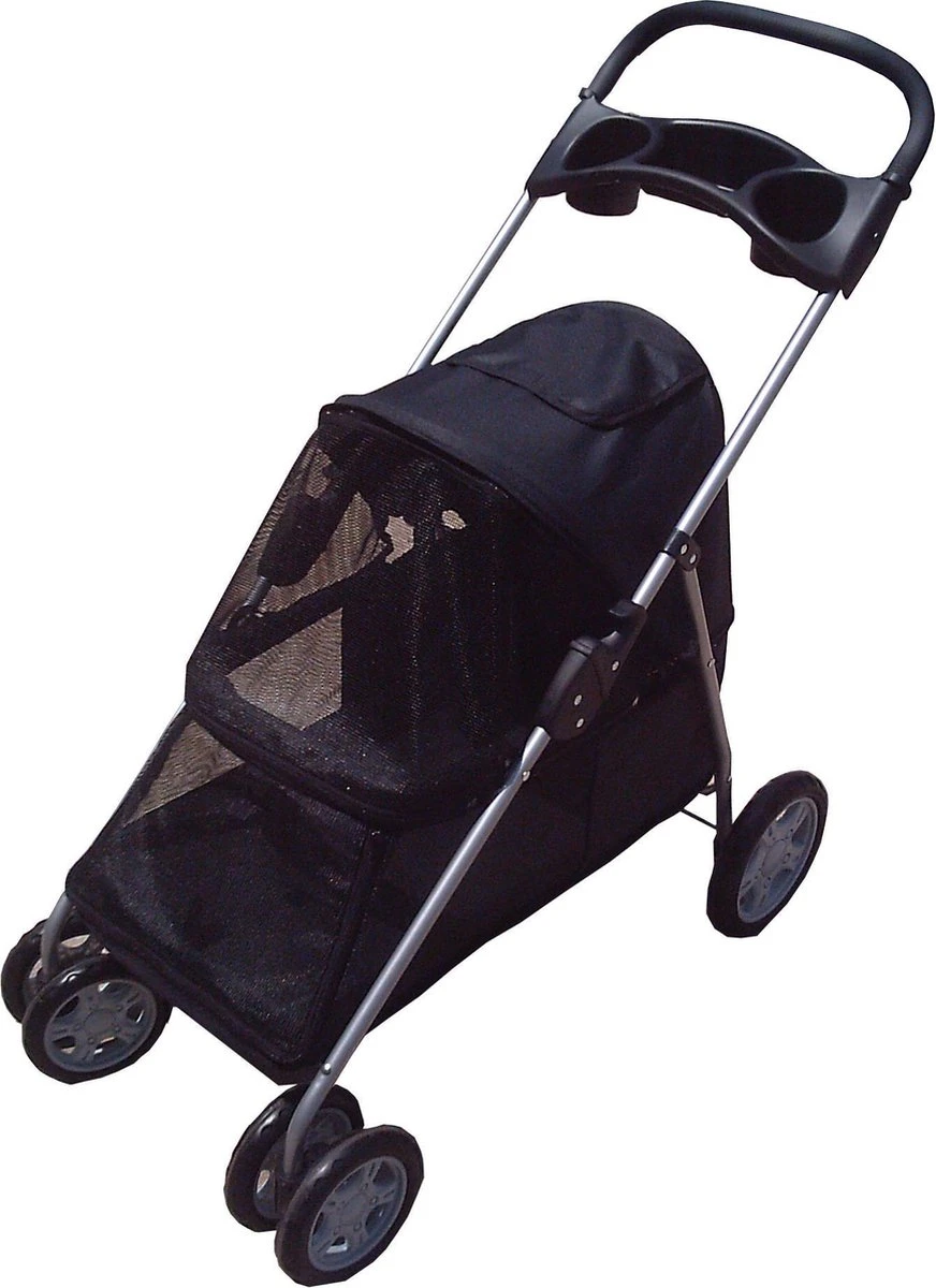 Topmast Hondenbuggy Honden Buggie 4 Wielen Zwart 94 X 46 X 91,5 Cm 1 Topmast Hondenbuggy Honden Buggie 4 Wielen Zwart 94 X 46 X 91,5 Cm