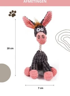 Honden Knuffel - Set Van 2 - Hondenspeelgoed Met Piep - Honden En Katten - Ezel En Giraf - Sellaio -Dieren Product Winkel 881x1200 14