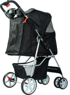 Cabino Inklapbare Hondenbuggy - Zwart -Dieren Product Winkel 888x1200 2