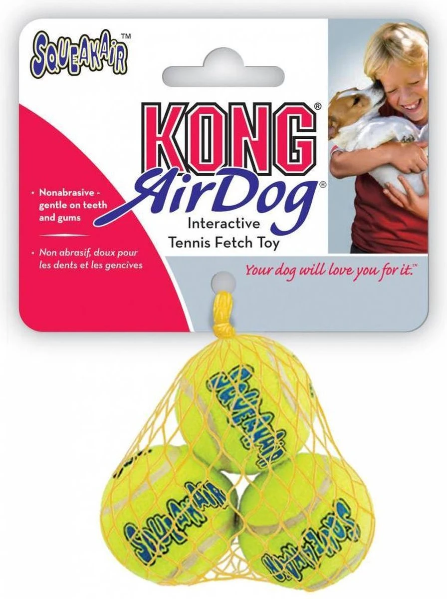 Kong Air Squacker Tennisbal - Hondenspeelgoed - Geel - M - Ø7,1 Cm 10 Kong Air Squacker Tennisbal - Hondenspeelgoed - Geel - M - Ø7,1 Cm - Afbeelding 10