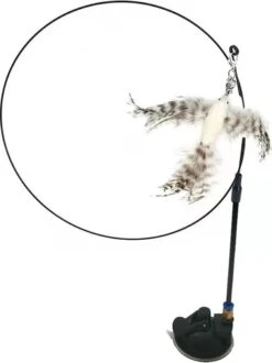 Kattenspeelgoed - Simulatie Vogel - Interactieve Grappige Kattenspeeltjes - Kattenhengel Met Zuignap + 4 Vogels + Een Kattenhengel GRATIS -Dieren Product Winkel 898x1200 3