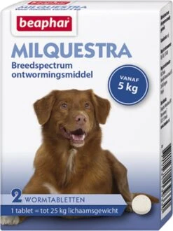 Beaphar Milquestra Ontworming Tabletten Hond 5-50kg 2 Tabletten -Dieren Product Winkel 898x1200 7