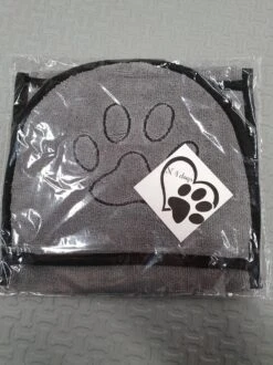 N4dogs – Hondenhanddoek – Honden Handdoek – Microvezel Handdoek – Handdoek Hond – Droogdoek Hond – Dierendeken – Sterk Absorberend – Handdoek Met Zakken - Grijs - 66 X 23 Cm -Dieren Product Winkel 899x1200 17