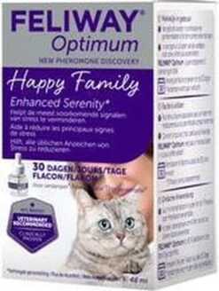 Feliway Optimum - Navulling - Flacon 48ml - Anti-stress Kat 13 Feliway Optimum - Navulling - Flacon 48ml - Anti-stress Kat -Dieren Product Winkel 905x1200
