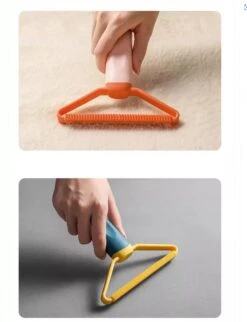 PRO-Deals | Dierenhaar Verwijderen - Haar Verwijderen - Type 1 - Kleur Oranje / Roze - Kattenharen - Vachtverzorging - Hondenharen - Pluizenverwijderaar - Haaruitval - Kledingreiniger -Dieren Product Winkel 920x1200 1