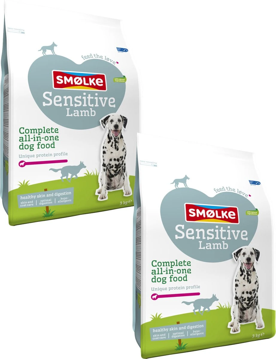 Smolke Sensitive - Hondenvoer - 2 X 3 Kg 4 Smolke Sensitive - Hondenvoer - 2 X 3 Kg - Afbeelding 4