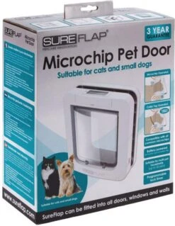 SureFlap Microchip Huisdierluik L - Bruin - 18 X 17 Cm -Dieren Product Winkel 929x1200 1