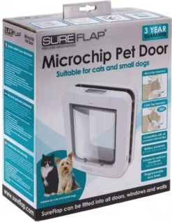 SureFlap Microchip - Kattenluik - Wit - L - 18 X 17 Cm -Dieren Product Winkel 932x1200 2