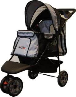 InnoPet All Terrain - Hondenbuggy - Zwart/Zilver - 85x52x96cm 25 InnoPet All Terrain - Hondenbuggy - Zwart/Zilver - 85x52x96cm -Dieren Product Winkel 938x1200 2