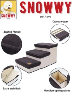 SNOWWY - Hondentrap Met Opslagruimte - Honden Loopplank Met Handige Opslagvakje - Hondenloopplanken - Inklapbaar - Huisdier Opstap - Hondentrapje - Grijs 8 SNOWWY - Hondentrap Met Opslagruimte - Honden Loopplank Met Handige Opslagvakje - Hondenloopplanken - Inklapbaar - Huisdier Opstap - Hondentrapje - Grijs -Dieren Product Winkel 938x1200 6