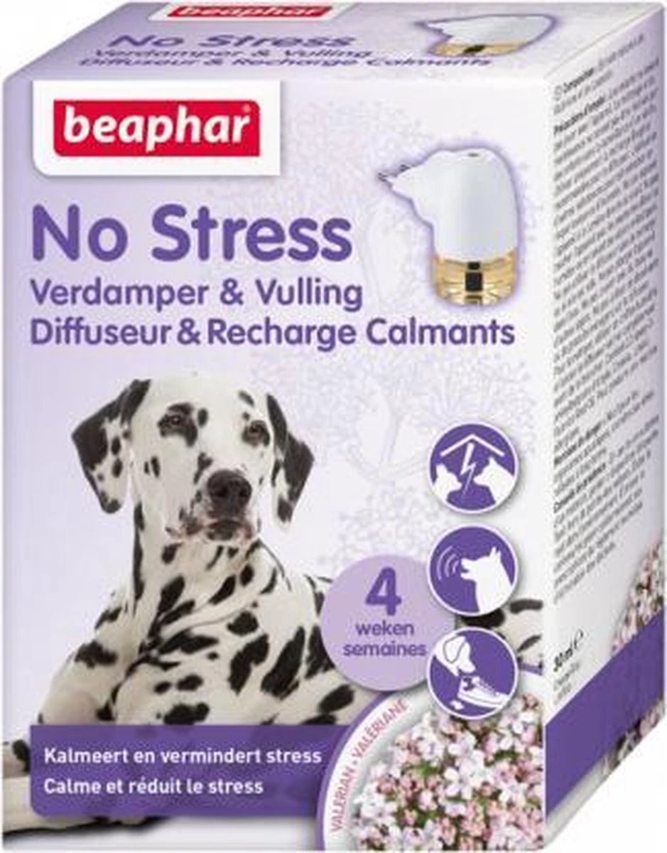 Beaphar No Stress Verdamper Hond + Navulling 2 Beaphar No Stress Verdamper Hond + Navulling - Afbeelding 2