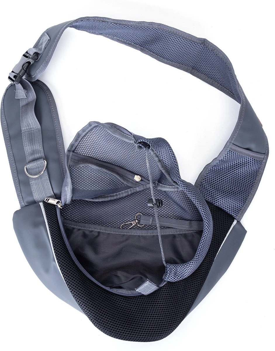 Nobleza Buikdrager - Schoudertas Voor Kleine Honden Of Katten - Honden Draagtas - Draagzak Kat - Hondentas - Draagzak Hond - S 2 Nobleza Buikdrager - Schoudertas Voor Kleine Honden Of Katten - Honden Draagtas - Draagzak Kat - Hondentas - Draagzak Hond - S - Afbeelding 2